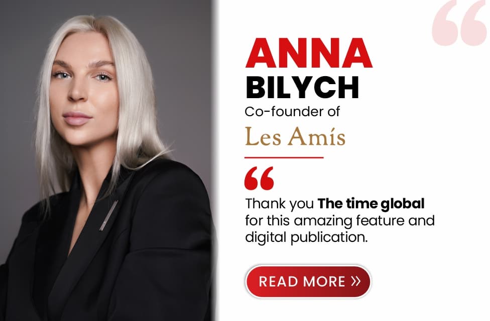 Testimonial from Anna Bilych - Co-founder of Les Amis